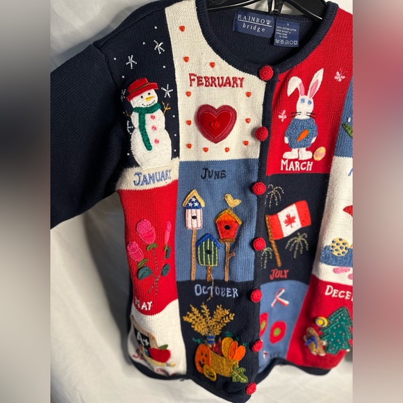 Teacher button up sweater/cardigan - Picture 2 of 7